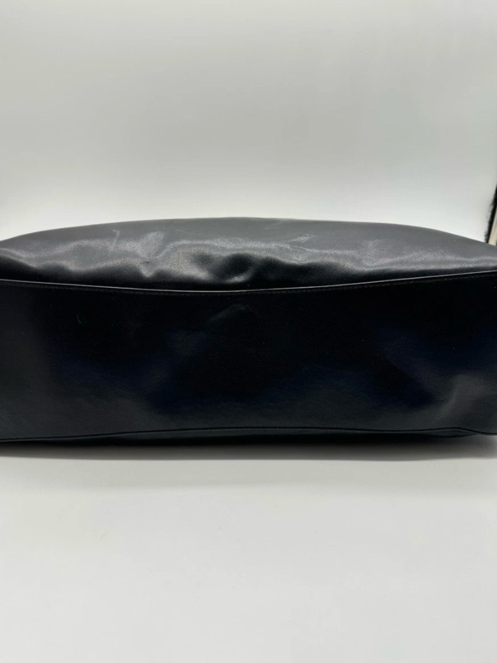 Donna Karan Black Shoulder Hobo with Gold  Braided Handle New X-Large - Picture 13 of 16
